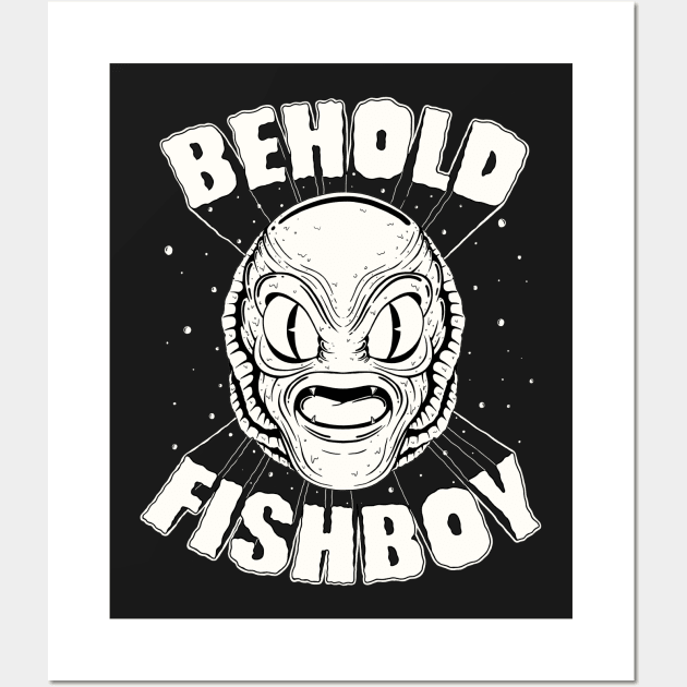 Behold Fishboy Wall Art by pmouh